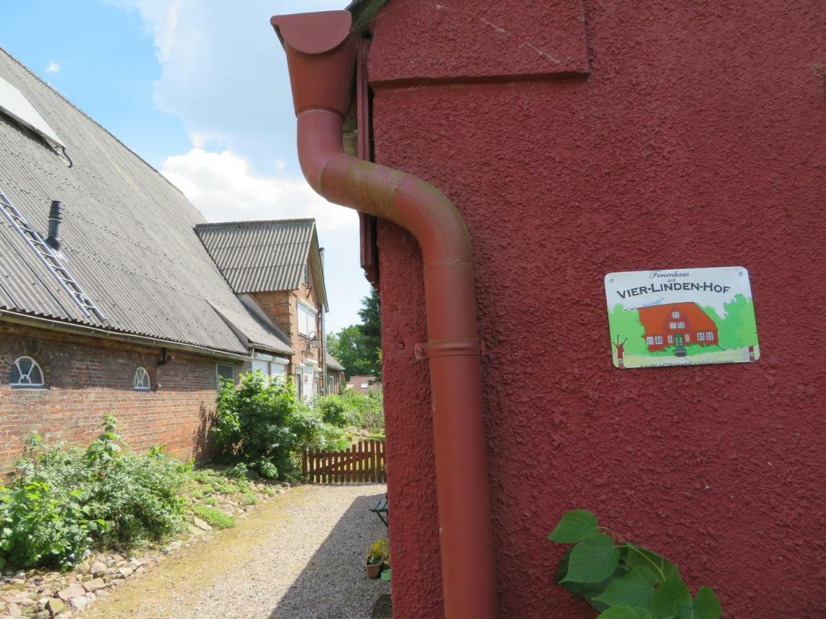Ferienhaus Auf Vier-Linden-Hof Villa Kuden Exterior foto